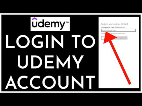 udemy log in.